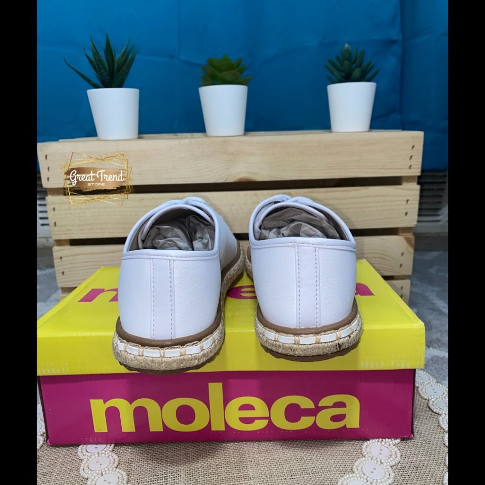 Women Espadrilles White Casual Sneakers - Picture 6 of 8